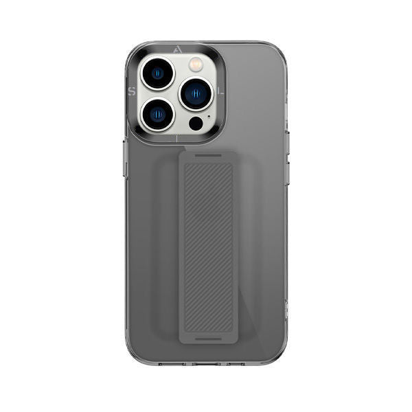 Asli Global iPhone 13 Pro Heldro Protection Case Cover With Grip | Smoke Asli Global iPhone 13 Pro Heldro Protection Case Cover With Grip | Smoke